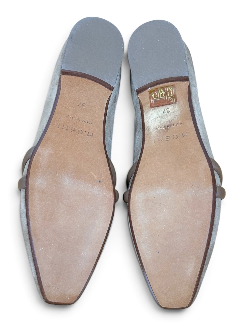 M Gemi Brenda Suede Loafers in Tan - Picture 7 of 7